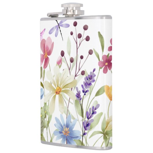 Kolf: Wildflowers Design Heupfles (Links)