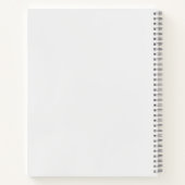 Kolfje Vogel Illustratie Notitieboek (Achterkant)