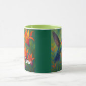 Kolfmug met kolibrie mok (Midden)