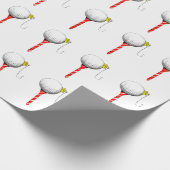 Kolfvakantiegeschenk Cadeaupapier (Hoek)