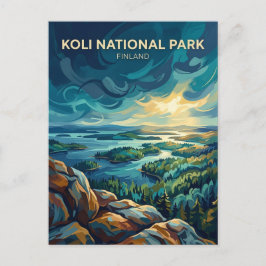 Koli Nationaal Park Finland Briefkaart