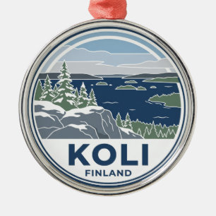 Koli Nationaal Park Finland Metalen Ornament