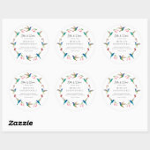 Kolibri Productlabel Ronde Sticker (Vel)