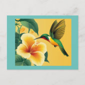 KOLIBRIE #1 Briefkaart (Voorkant)