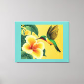 KOLIBRIE #1 CANVAS AFDRUK (Voorkant)