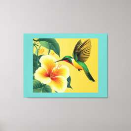 KOLIBRIE #1 CANVAS AFDRUK