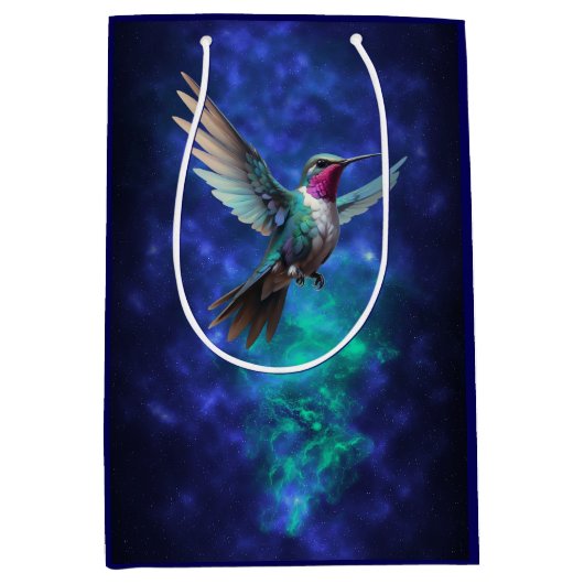 Kolibrie 1 - Medium geschenkzak Cadeauzakje (Voorkant)