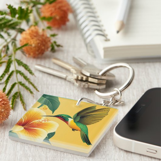 KOLIBRIE #1 SLEUTELHANGER (Voorkant Rechts)