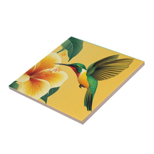 KOLIBRIE #1 TEGELTJE (Zijkant)