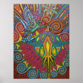 kolibrie - 2010 als poster/canvas poster (Voorkant)