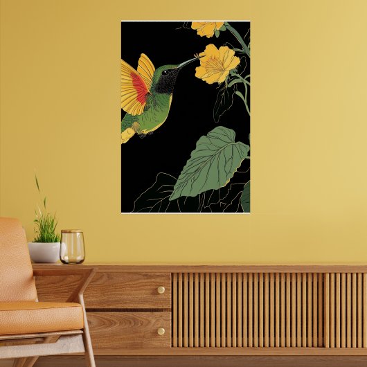 KOLIBRIE #2 POSTER (Woonkamer 2)