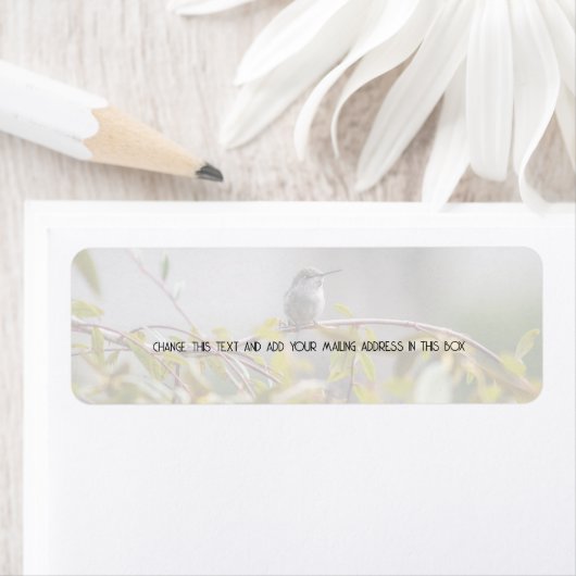 Kolibrie 3346 etiket (Insitu)