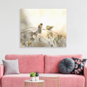 Kolibrie 5265 canvas afdruk (Insitu (Woonkamer))