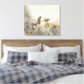 Kolibrie 5265 canvas afdruk (Insitu (Slaapkamer))