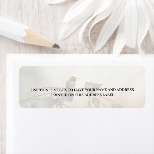 Kolibrie 5265 etiket (Insitu)