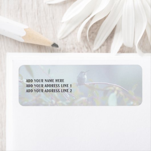 Kolibrie 5738 etiket (Insitu)