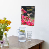 Kolibrie Aristoteles Philosophical Quote Folie Afdrukken (Laag (Keuken))