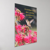 Kolibrie Aristoteles Philosophical Quote Folie Afdrukken (Laagn)