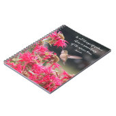 Kolibrie Aristoteles Philosophical Quote Notitieboek (Linkerzijde)