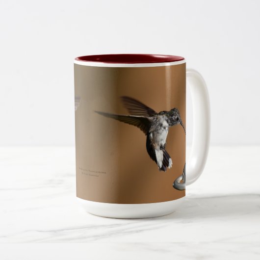 Kolibrie Baby 15oz Mok (Voorkant rechts)