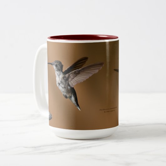 Kolibrie Baby 15oz Mok (Voorkant links)