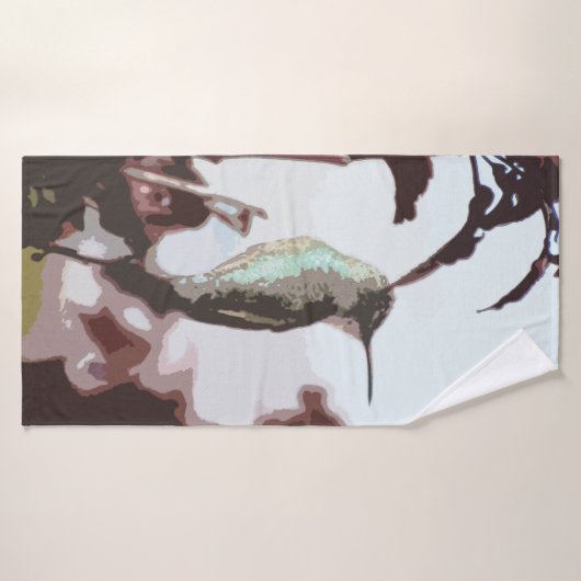 Kolibrie badhanddoek (Badhanddoek)