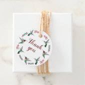 Kolibrie Bedankt Bedankjes Labels (In situ)