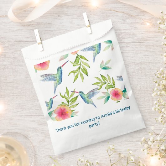 Kolibrie Bedankzakje (Geknipt)
