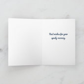 Kolibrie Beterschap Groet Kaart (Binnen)
