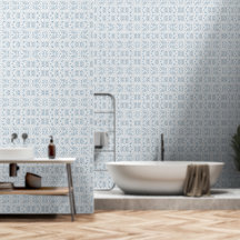 Kolibrie Blauwe Toile Behang