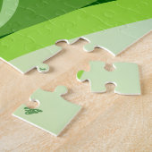 Kolibrie Bloem Legpuzzel (Zijkant)