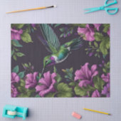 Kolibrie Bloemmotief  Tissuepapier (Craft)