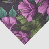 Kolibrie Bloemmotief  Tissuepapier (Detail)