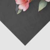 Kolibrie Bloemmotief  Tissuepapier (Detail)