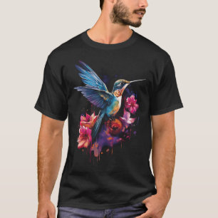Kolibrie Bloemvogel T-shirt