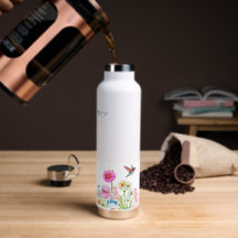 Kolibrie & Bloesems Roestvrij staal