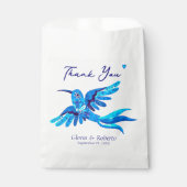 Kolibrie Boho Mexicaans Bruiloft Favor Tassen Bedankzakje (Voorkant)