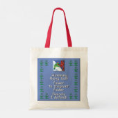 Kolibrie Boodschappentas Tote Bag (Achterkant)
