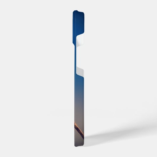 kolibrie, bruin rood, vogel iPhone hoesje (Linkerkant)