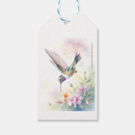 Kolibrie Cadeaulabel