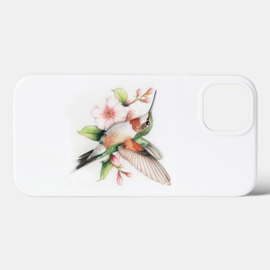 Kolibrie Case-Mate iPhone Case (Achterkant (horizontaal))