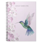 Kolibrie Cherry Blossom Notitieboek (Voorkant)