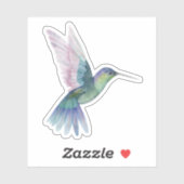 Kolibrie Custom-Cut Vinyl Sticker (Vel)