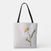 Kolibrie & Daisy Tote Bag (Achterkant)