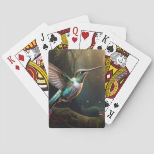 Kolibrie Dierenvogel Vogel Wilderness Art Pokerkaarten