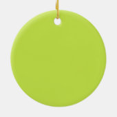 Kolibrie en Bloem Hanging Pull Keramisch Ornament (Achterkant)