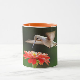 Kolibrie en Bloem  Mok Cup