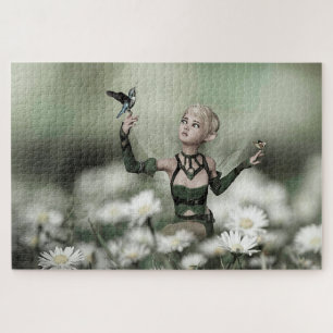 Kolibrie en fee legpuzzel
