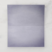 Kolibrie en Hibiscus | Paarse receptie Plaatskaartje (Binnenkant ongevouwen)