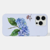 Kolibrie en Hortensia iPhone Hoesje (Achterkant horizontaal)